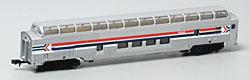 Bachmann 85 Full Dome Coach Amtrak (Phase III) - N-Scale