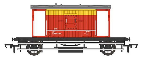 Bachmann Track Cleaner Brake Van Signal & Telegraph #KDB955054 HO Scale Model Train Freight Car #74901