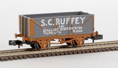 Bachmann S.C. Ruffey Wood Gondola - Ready to Run - Thomas & Friends - N-Scale