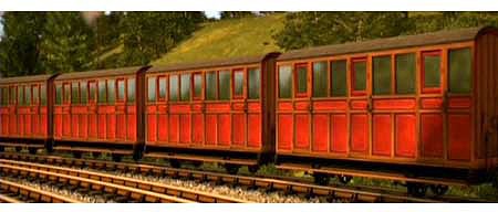 Bachmann Ho T&F RED CARRIAGE
