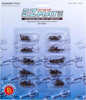 Bachmann E-Z Mate Coupler Center Shank Medium (25) HO Scale Model Train Coupler #78105