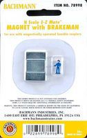 Bachmann Magnet w/Brakeman Figure N Scale Model Train Coupler #78998