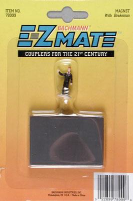 Bachmann E-Z Mate Uncoupling Magnet w/Brakeman HO Scale Model Train Coupler #78999