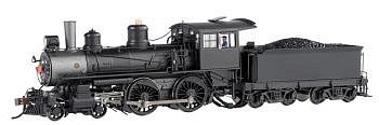 Bachmann Modern Baldwin 4-4-0 w/DCC Painted, Unlettered HO Scale Model Train Steam Locomotive #80101