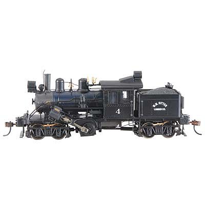 Bachmann 50 Ton 2 Truck Climax Ritter HO Scale Model Train Steam Locomotive #80602
