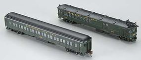 EMC Gas Electric Doodlebug Coach Trailer B&O N Scale Model Train Passenger Car #81466