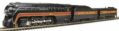 Bachmann N&W Class J 4-8-4 Railfan #611 N Scale Model Train Steam Locomotive #82154