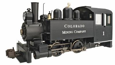 Bachmann Porter 0-4-0T Side Tank Colorado Mining Co. G Scale Model Train Steam Locomotive #82596
