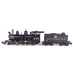 Bachmann Class C-16 2-8-0 w/Long Tender Denver & RGW G Scale Model Train Steam Locomotive #83196