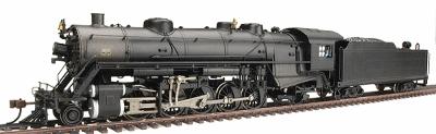 Bachmann Spectrum(R) Steam USRA Light 2-10-2 w/Long Tender - Powered w/DCC & Sound Painted, Unlettered - HO-Scale
