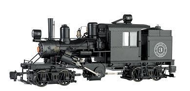 Bachmann 2-Truck Climax Elk River Coal & Lumber Co. #3 G Scale Model Train Steam Locomotive #85094