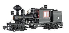 Bachmann 2-Truck Climax Bayside Lumber Co. #3 G Scale Model Train Steam Locomotive #85096 Bachmann 2-Truck Climax Bayside Lumber Co. #3 G Scale Model Train Steam Locomotive #85096