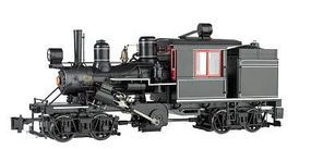 2-Truck Climax Painted, Unlettered G Scale Model Train Steam Locomotive #85098