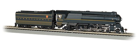 Bachmann Streamlined K4 4-6-2 Pennsylvania RR #2665 HO Scale Model Train Steam Locomotive #85302