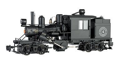 Bachmann 2-Truck Climax Elk River Coal & Lumber Co. #4 G Scale Model Train Steam Locomotive #86094