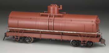 Bachmann Framed Tank Car - Unlettered, Painted (Oxide Red) G Scale Model Train Freight Car #88199