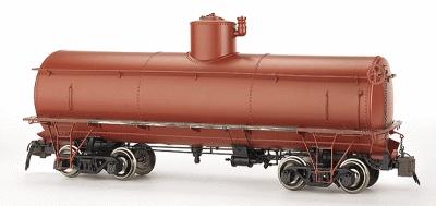 Bachmann Frameless Tank Car Unlettered, Painted (Oxide Red) Spectrum(R) G Scale #88499