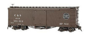 Bachmann Double-Sheathed Wood Boxcar Colorado & Southern G Scale Model Train Freight Car #88695 Bachmann Double-Sheathed Wood Boxcar Colorado & Southern G Scale Model Train Freight Car #88695