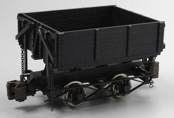 Ore/Erz Car x 3pcs/3 Stück/set per box On30=HO Side Dump-Wagons Mining car 