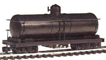 Bachmann Tank Car Painted, Unlettered (black) G Scale Model Train Freight Car #93470