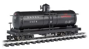 Bachmann Tank Car Durango & Silverton #0474 (Fire Prevention) G Scale Model Train Freight Car #93471 Bachmann Tank Car Durango & Silverton #0474 (Fire Prevention) G Scale Model Train Freight Car #93471
