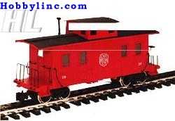 Bachmann Eight-Wheel Wood Caboose East Broad Top G Scale Model Train Freight Car #93827