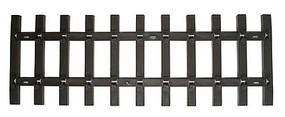 Bachmann Straight Track Tie Strips Only pkg(50) G-Scale