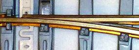 Bachmann #1100 Turnout Right Brass Track G Scale Model Train Track #94658