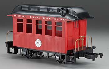 Bachmann Wood Coach Lil Big Haulers - Short Line Railroad G Scale Model Train Passenger Car #97089