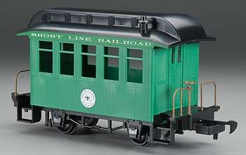 Bachmann Wood Coach Lil Big Haulers - Short Line Railroad G Scale Model Train Passenger Car #97093