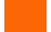 Badger Air-Tex Fabric Paint Orange 1oz. Bottle Airbrush Supply #1119
