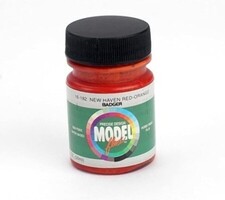 Badger Modelflex Railroad Color New Haven Red-Orange 1oz. Model Airbrush Acrylic Paint #16182