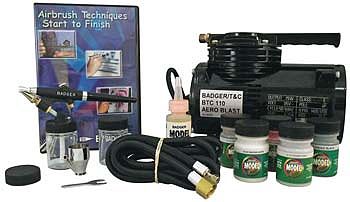 Badger Complete Hobby Set with Compressor Airbrush Compressor #314-hswc