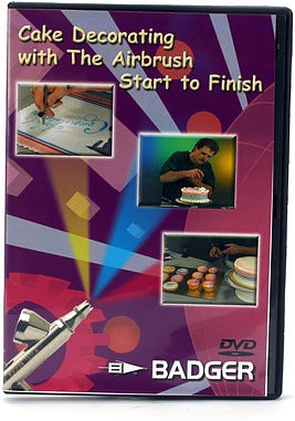 Badger Cake Decorating with Airbrush, DVD