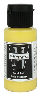 Badger Minitaire Noble Gold 1oz Hobby and Model Acrylic Airbrush Paint #d6165