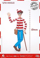 Banda-Figures Where's Wally? ''Walley'' (Normal Ver.) Plastic Model Celebrity Figure 1/12 Scale #47949