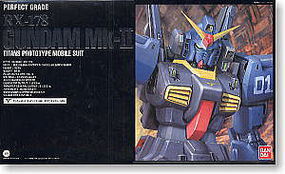 Bandai RX-178 Gundam Mk-II Titans PG Snap Together Plastic Model Figure #112816