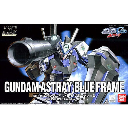 Bandai HG Gundam - Gundam Astray (Blue Frame) Snap Together Plastic Model Figure Kit 1/144