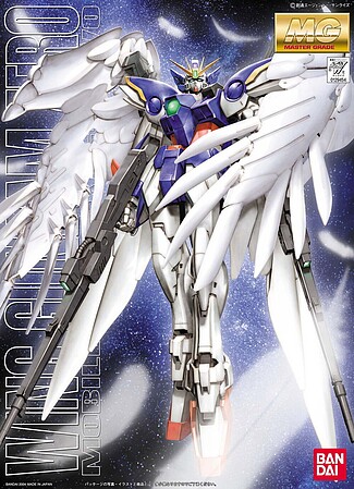 Bandai MG Gundam - Wing Gundam Zero Snap Together Plastic Model Figure Kit 1/100 Scale #129454