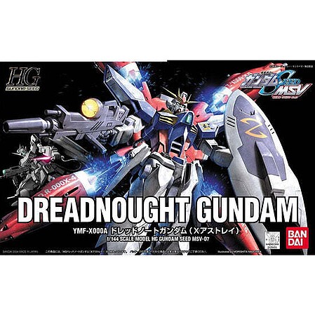 Bandai HG Gundam - Dreadnought Gundam Snap Together Plastic Model Figure Kit 1/144 Scale #129455