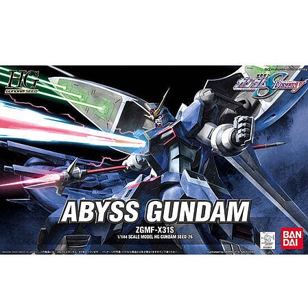 Bandai HG Gundam - Abyss Gundam Snap Together Plastic Model Figure Kit 1/144 Scale #133917