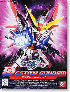 Bandai SD Gundam - BB290 Destiny Gundam Snap Together Plastic Model Figure Kit #143420