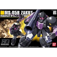 Bandai HG Gundam - MS-05B Zaku I (Black Tri-Stars)