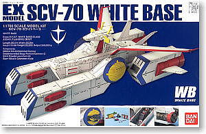 Bandai Ex-31 Scv-70 White Base 1-1700