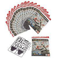 Bandai Black Display Stand Action Base 2 Box/20 Plastic Model Display Case 1/144 Scale #149845 Bandai Black Display Stand Action Base 2 Box/20 Plastic Model Display Case 1/144 Scale #149845