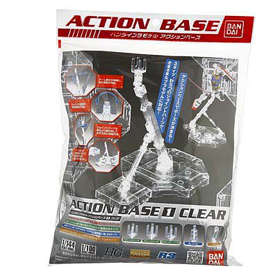 Clear Display Stand Action Base