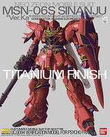 Bandai MSN-06S SINANJU Ver.Ka MG Snap Together Plastic Model Figure #162051 Bandai MSN-06S SINANJU Ver.Ka MG Snap Together Plastic Model Figure #162051