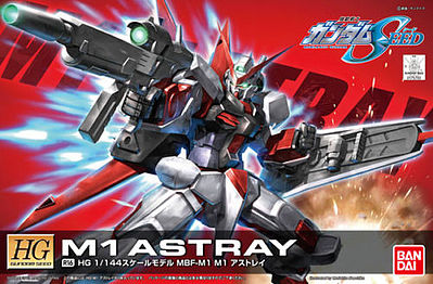 Bandai R16 M1 Astray Remaster 1/144 HG, Gundam SEED Snap Together Plastic Model Figure #175700