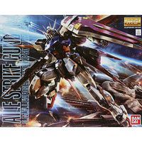 Bandai MG 1/100 Aile Strike Gundam Ver. RM Snap Together Plastic Model Figure #181349 Bandai MG 1/100 Aile Strike Gundam Ver. RM Snap Together Plastic Model Figure #181349