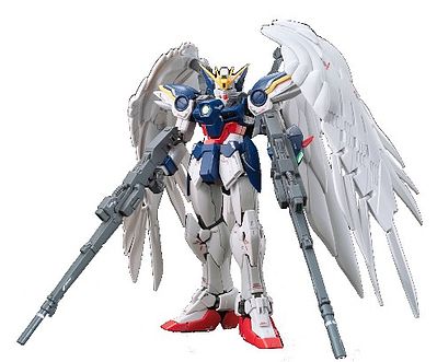 Bandai Gundam Real Grade Series- #17 Wing Gundam Zero EW Plastic Snap Figure 1/144 Scale #194380